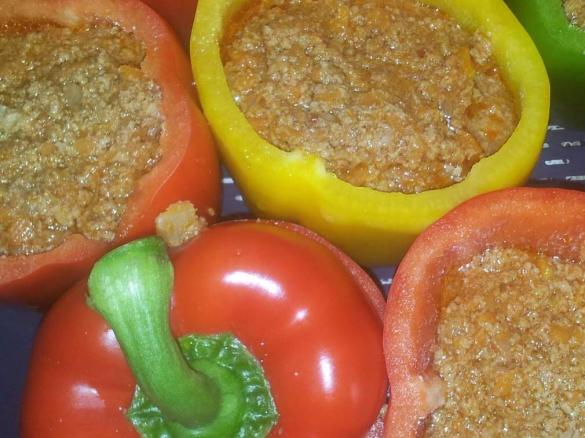 gefüllte Paprika