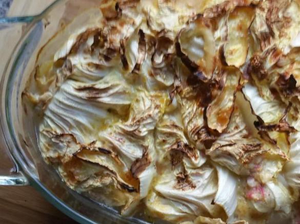 Chinakohl-Lachsrouladen