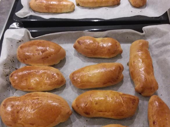 Teigtaschen mit Hackfleischfüllung- russische Pirogen 🥙