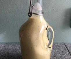Salatdressing auf Vorrat