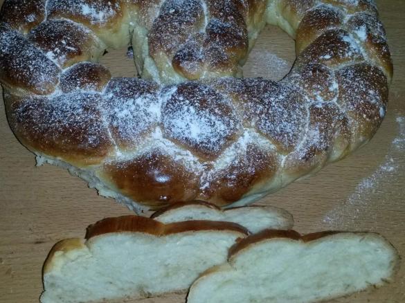 Butterbrezel z. B. als Neujahrsbrezel: