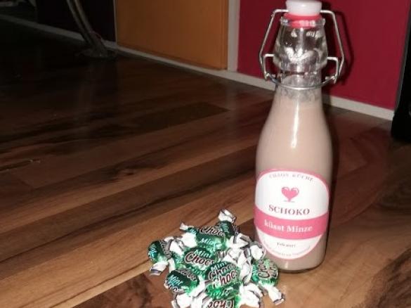 Schoko küsst Minze Likör
