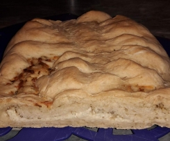 Fladenbrot mit Schafskäse