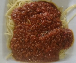 Würzige Bolognesesauce