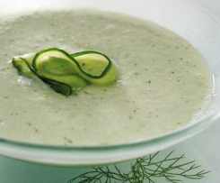 Variation von Leichte - Kalte - Gurkensuppe