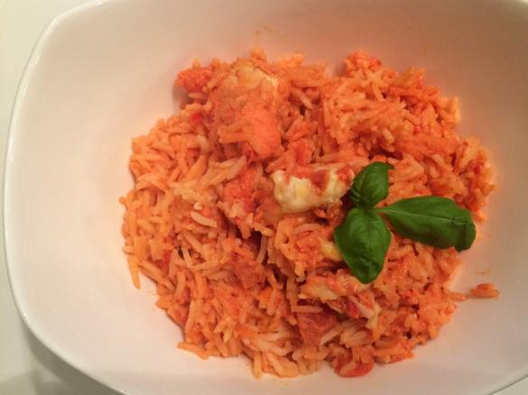 Tandoori-Hähnchenauflauf mit Reis