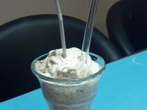 Pfefferminz Eis "schlanke Linie"