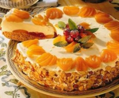 Joghurt Torte mit Früchten