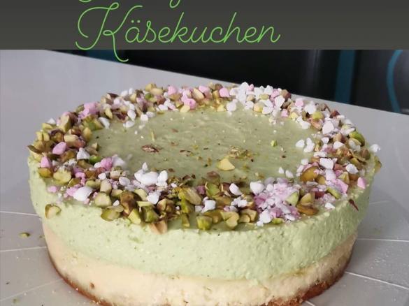 Pistatzien-Käsekuchen