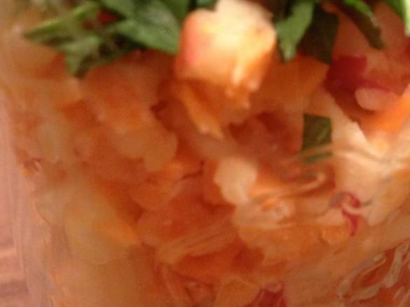 Apfel-Möhren-Rohkost