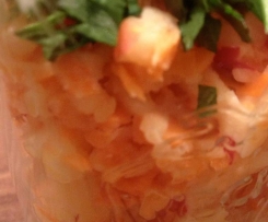 Apfel-Möhren-Rohkost