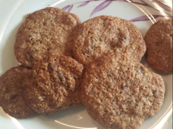 Schoko- Haferflocken Cookies