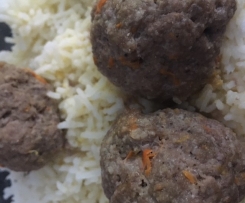 Hackfleischbällchen in Orangensauce