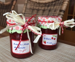 Erdbeermarmelade mit Minze