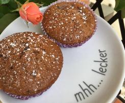 Nektarinen-Bananen-Schoko-Muffins