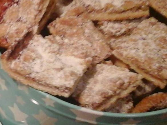 Marmeladen Streusel Kekse