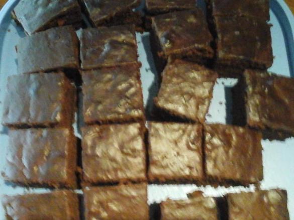 Schoko Banane Happen Kuchen vegan