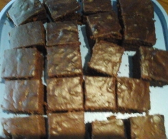 Schoko Banane Happen Kuchen vegan