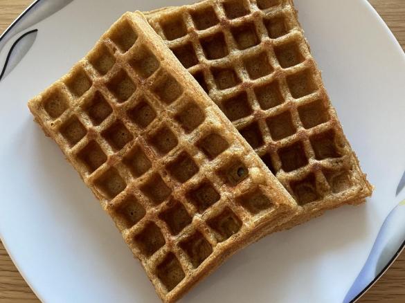Butter Vollkornwaffeln aus Dinkelmehl