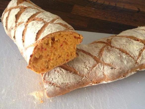 Variation von Mediteranes Rosmarin,Paprika Baguete