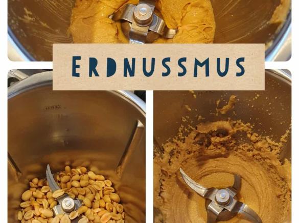Glücksmixer Erdnussmus - Proteinreiches Grundrezept