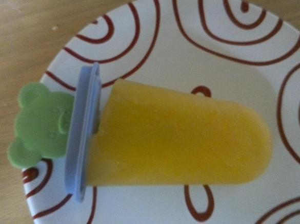 Variation Orangen Eis wie Capri