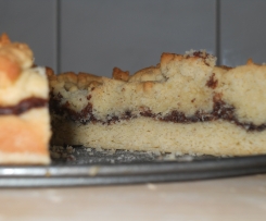 Nutella Streuselkuchen