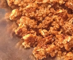 Weihnachtliche Karamell Knuspermischung