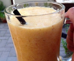 Orangen Smoothie mit Alkohol