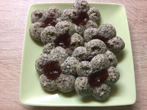 Mohn-Marzipan-Plätzchen