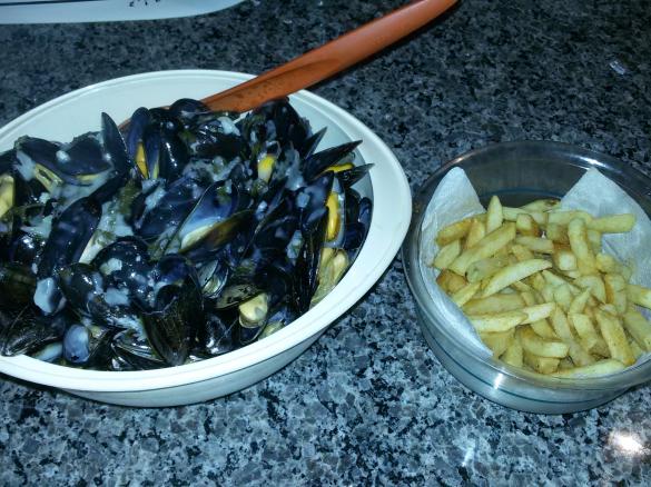 Muscheln, einfach, schnell, lecker