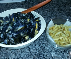 Muscheln, einfach, schnell, lecker