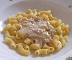 Thunfisch - Käse Soße