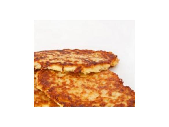 Kartoffelpüree - Plätzchen mit Käse Resteverwertung 