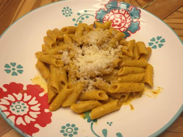 Cremige Tomaten-Basilikum Penne