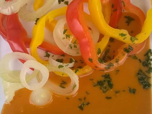 Paprika Zwiebel Gemüse 