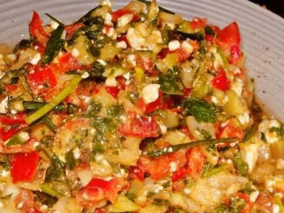 Paprika Tomaten Salat