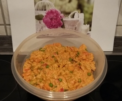 Frischkäse Gemüsereis