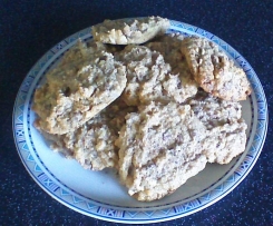 Dinkel Hafer Cookies