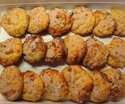 Blitz Apfel Ballen mit Zimt und Zucker