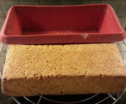 Kartoffelbrot in Silikon-Kastenform