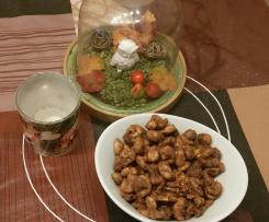 Gebrannte Mandeln / - Nüsse ohne Zucker Low Carb