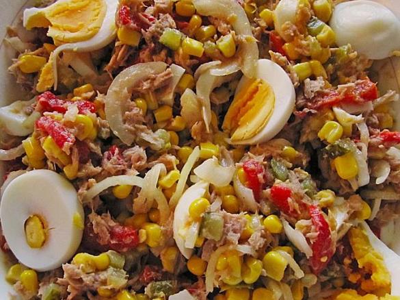 Mais Thunfisch Salat