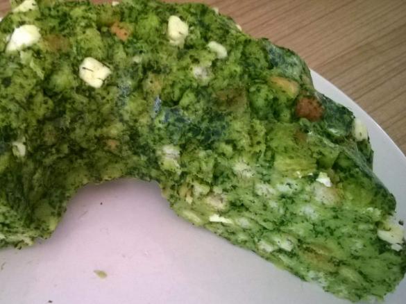 Hulk-Kuchen oder Spinat-Knödel  ;-)