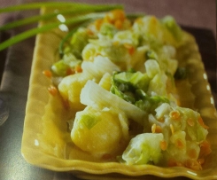 Spitzkohl - Kartoffel : Gemüse