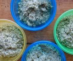 Hirse-Brokkoli-Zucchini-Brei