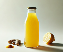 Immun-Booster Zitrone-Ingwer-Kurkuma