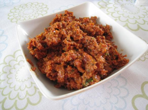 Tomaten Pesto (ruck zuck)