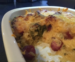 Brokkoli- Reis Auflauf