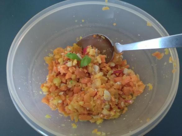 Variation Variation Möhrensalat "ruck-zuck" 